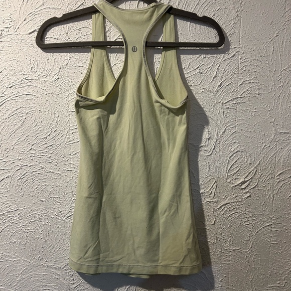 LuLuLemon Dew Green Racerback tank top - Picture 3 of 3